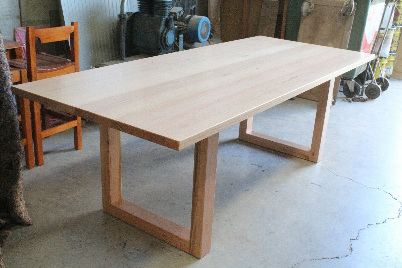 Tassie oak dining table 8 Seater - hardwood Timber- AUSFURNITURE