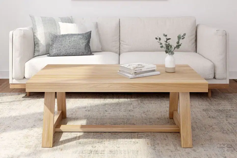 timber coffee table