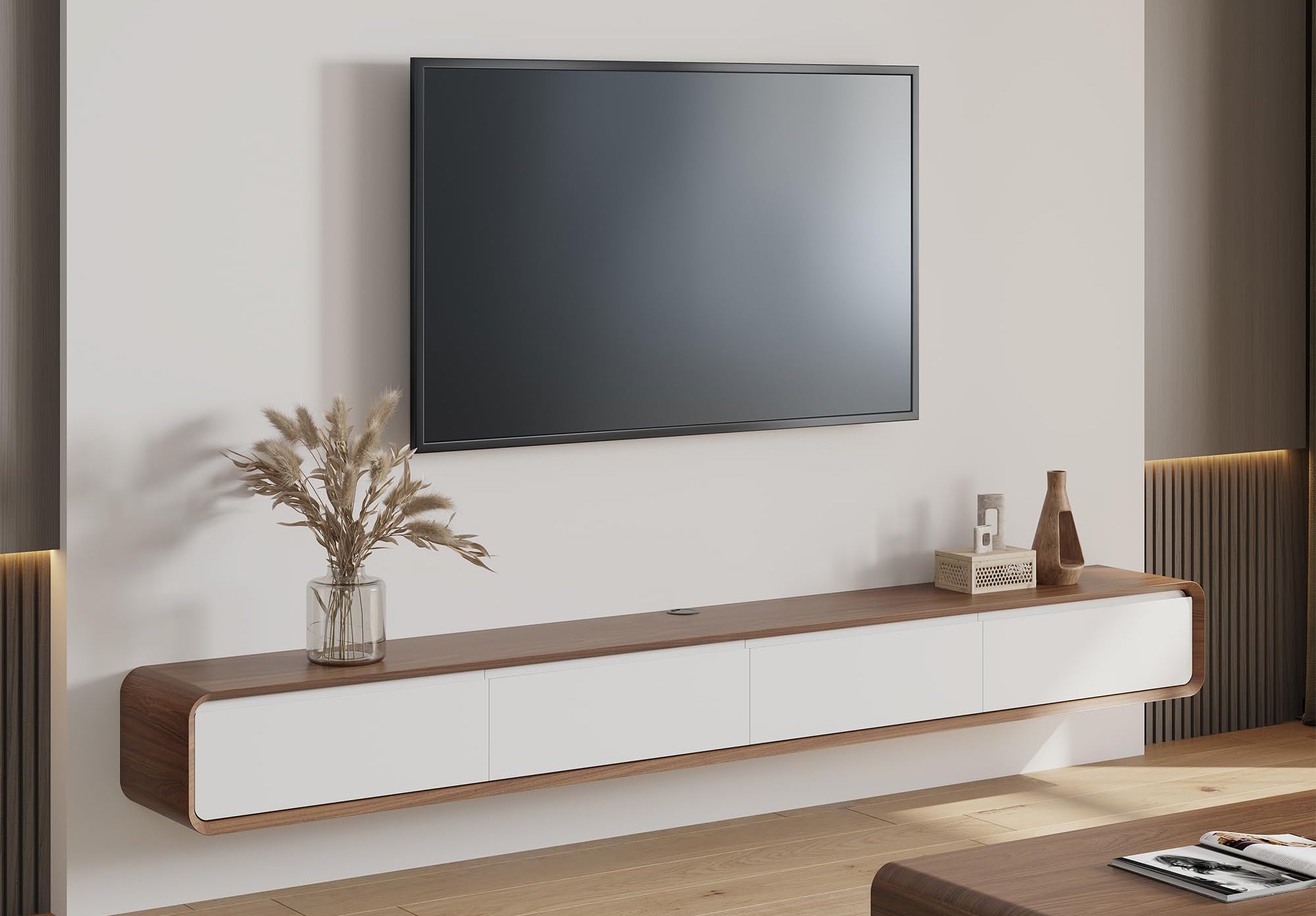 wall mounted tv unit
